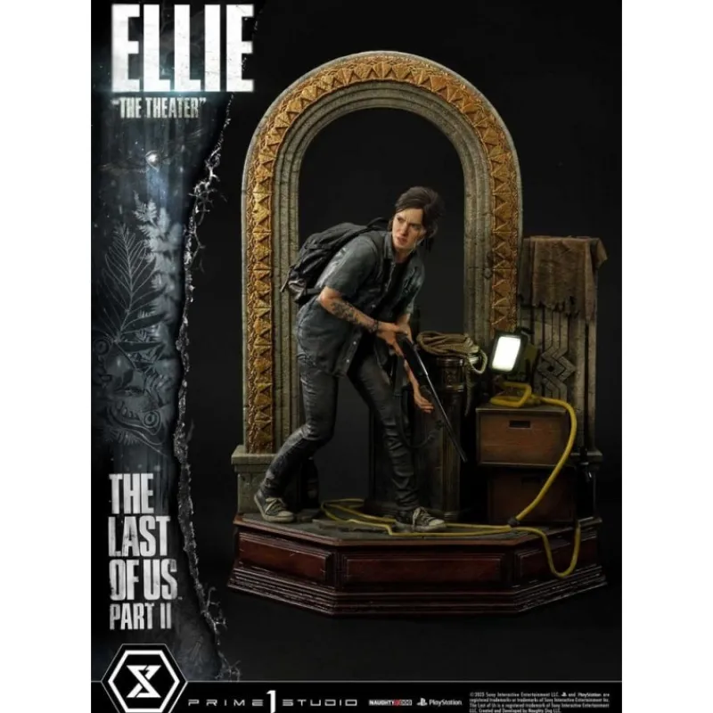 Prime 1 Studio Regalos Y Coleccionismo Para Gamers - Cosas De Videojuegos Míticos|Descuentos Gaming^Estatua The Last of Us Part II 1/4 Ultimate Premium Masterline Series Ellie "The Theater" Bonus Version 58 cm