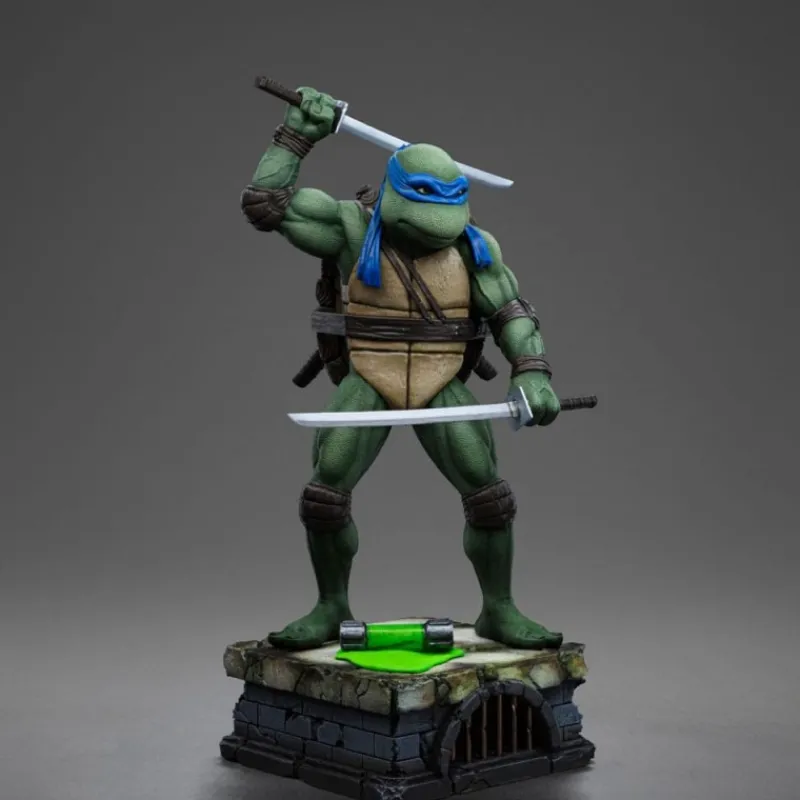 Iron Studios Las Tortugas Ninja^Estatua Tortugas Ninja Leonardo 1/10 Art Scale 21 cm