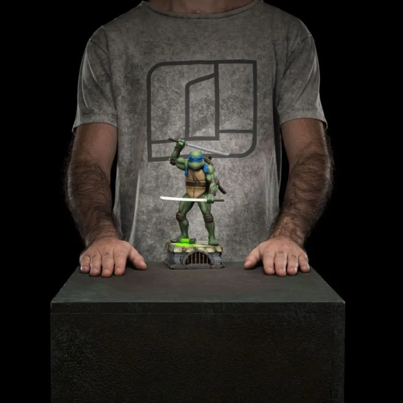 Iron Studios Las Tortugas Ninja^Estatua Tortugas Ninja Leonardo 1/10 Art Scale 21 cm