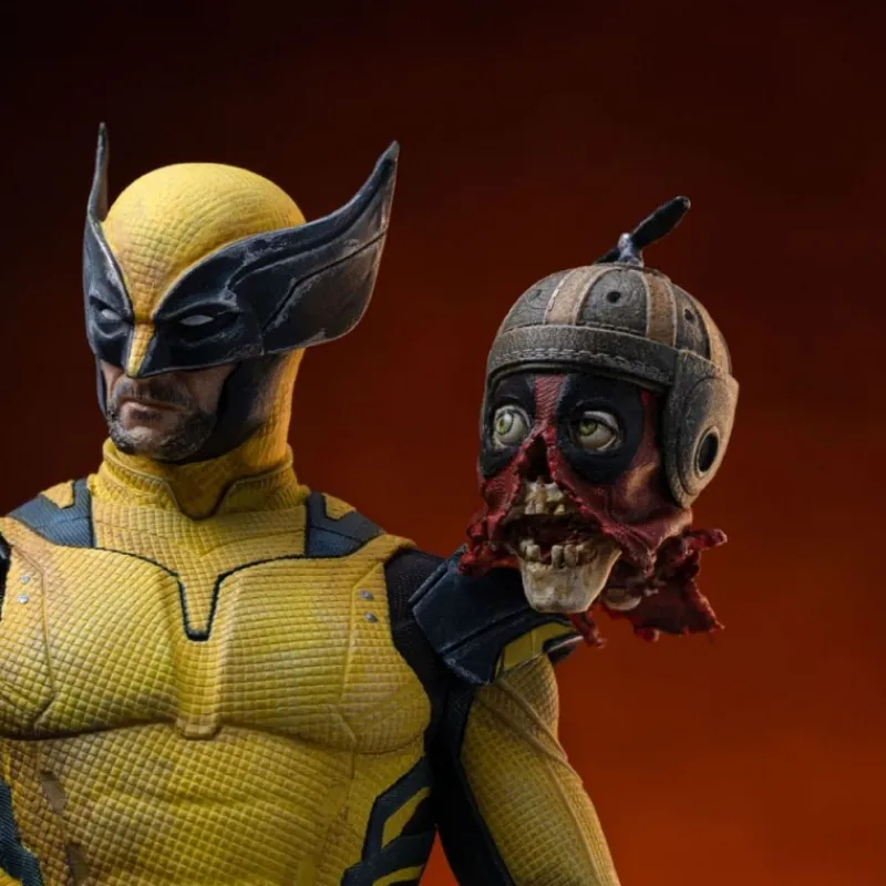 Clearance Estatua Wolverine & Headpool Escala 1/10 de Superhéroes Marvel|Coleccionismo Marvel