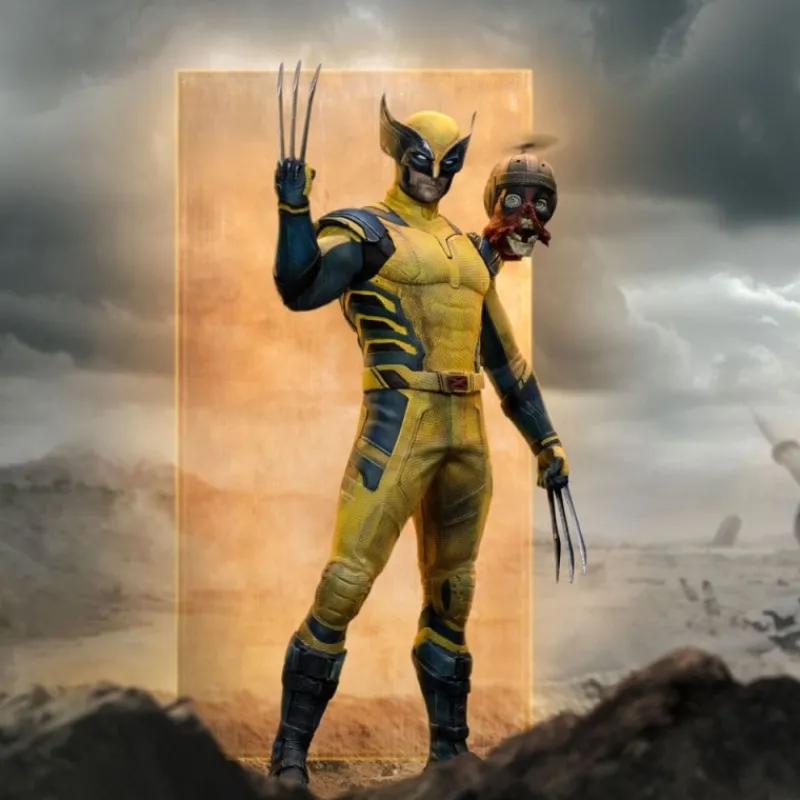 Clearance Estatua Wolverine & Headpool Escala 1/10 de Superhéroes Marvel|Coleccionismo Marvel