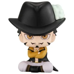 Megahouse Figuras One Piece^Estatuas PVC One Piece Dracule Mihawk & Crocodile 11 cm