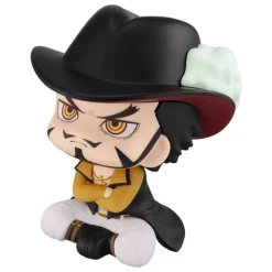 Megahouse Figuras One Piece^Estatuas PVC One Piece Dracule Mihawk & Crocodile 11 cm