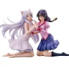 Union Creative Figuras^Estatuas PVC Tsubasa Hanekawa Nekomonogatari Series