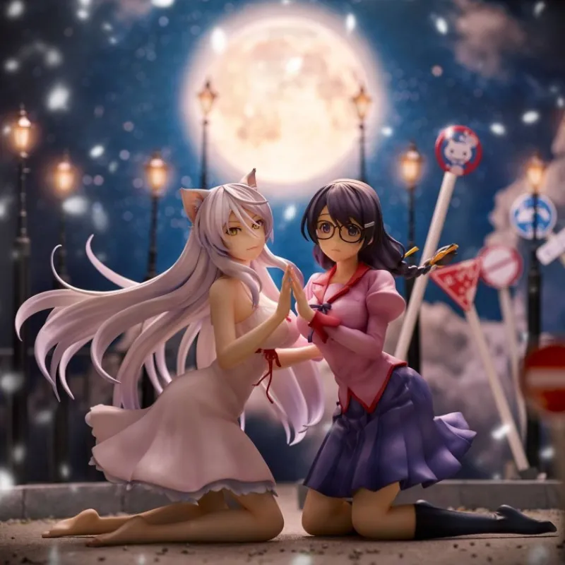 Union Creative Figuras^Estatuas PVC Tsubasa Hanekawa Nekomonogatari Series