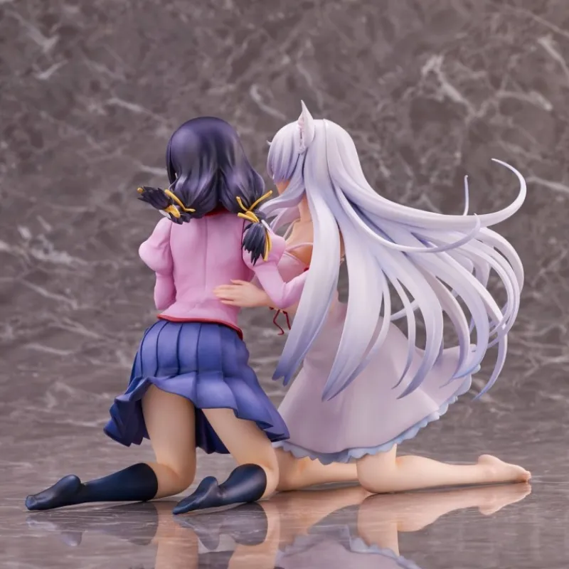 Union Creative Figuras^Estatuas PVC Tsubasa Hanekawa Nekomonogatari Series