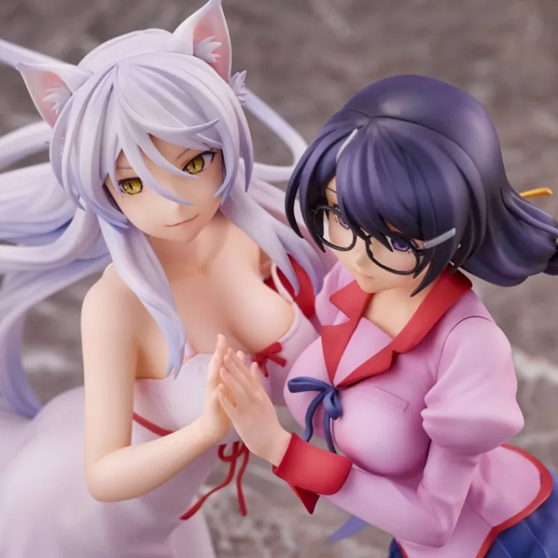 Union Creative Figuras^Estatuas PVC Tsubasa Hanekawa Nekomonogatari Series