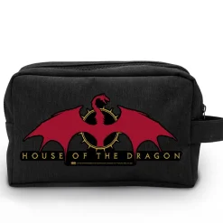Estuche Neceser House of the Dragon Logo Juego De Tronos Y La Casa Del Dragón