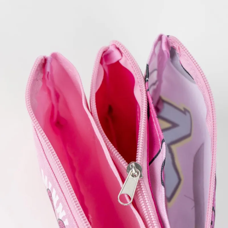Cerdá Kids Disney Para Niñas|Para El Cole^Estuche Portatodo 3 Compartimentos Minnie