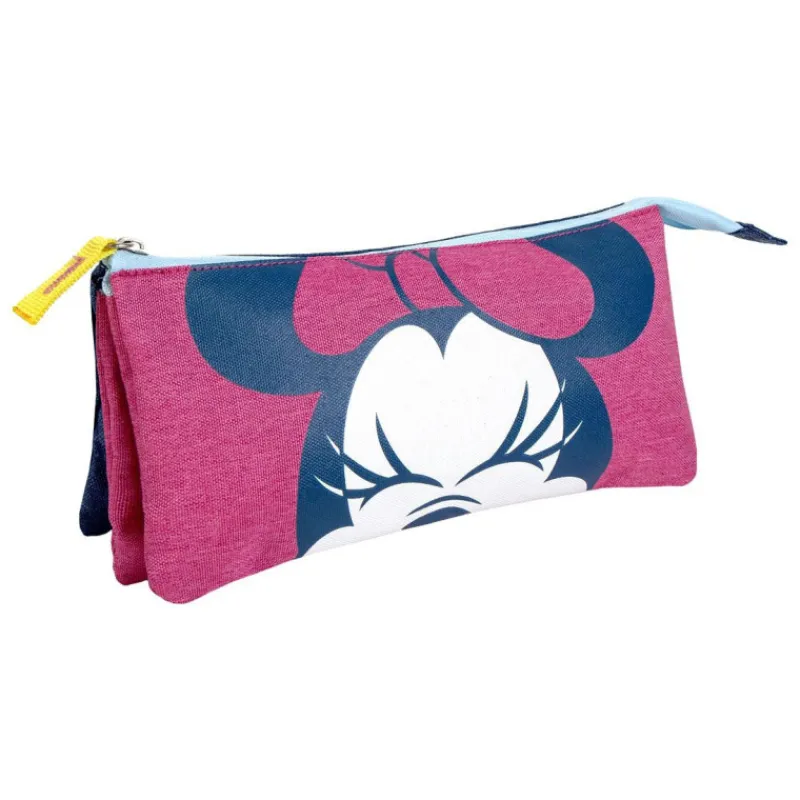 Clearance Estuche Portatodo 3 Compartimentos Minnie Disney Para Niñas|Para El Cole