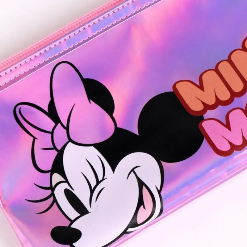 Online Estuche Portatodo Iridiscente Minnie Mouse 100% PU Disney Para Niñas|Para El Cole