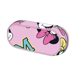 Cerdá Kids Disney Para Niñas|Para El Cole^Estuche Portatodo Ovalado Minnie - Fucsia