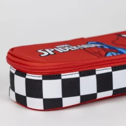 New Estuche Portatodo Ovalado de Spiderman Niños Marvel Y Dc Para Niños|Para El Cole