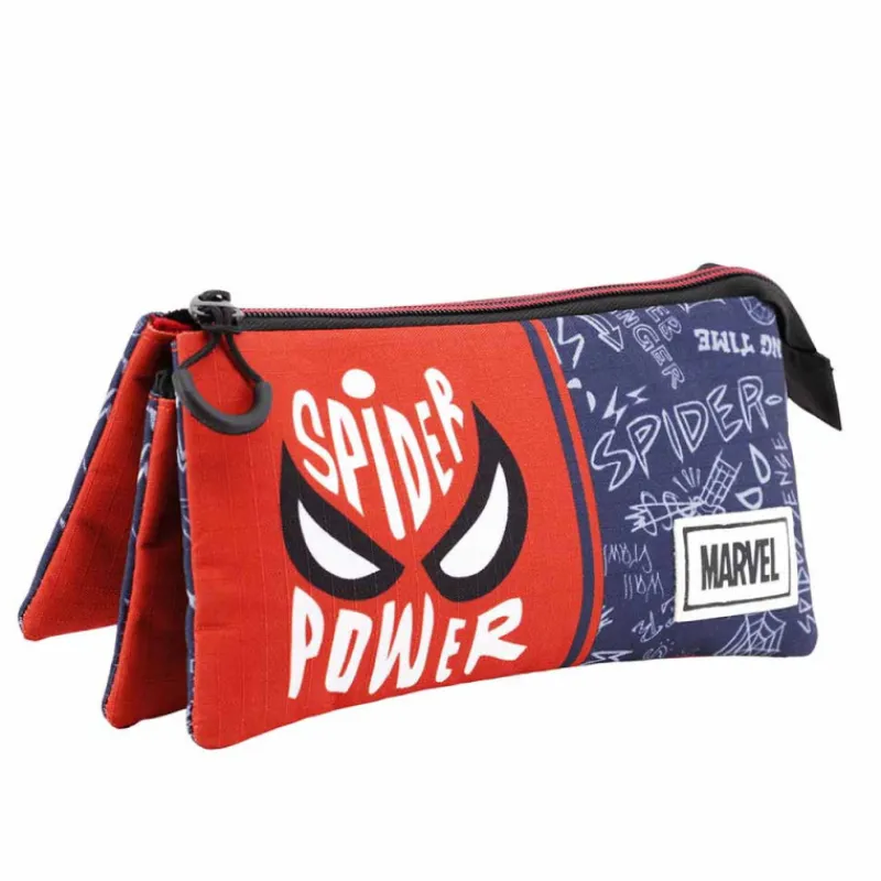 KaracterMania Superhéroes Marvel^Estuche portatodo Spiderman Rojo