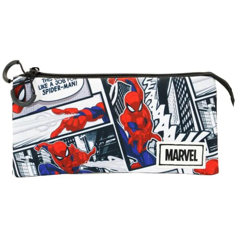 Clearance Estuche portatodo Spiderman Multicolor Superhéroes Marvel