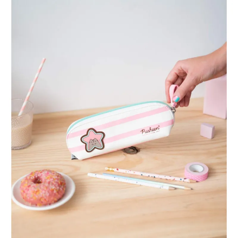 Discount Estuche Pusheen Rose Collection Para El Cole