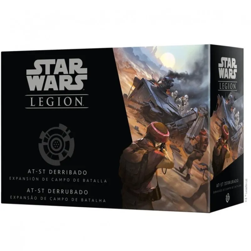 Clearance Expansión AT-ST Derribado para Star Wars: Legión Replicas Y Coleccionismo Star Wars