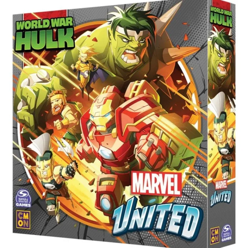 Juegos Cosas De Villanos Marvel|Superhéroes Marvel^Expansión Marvel United: World War Hulk