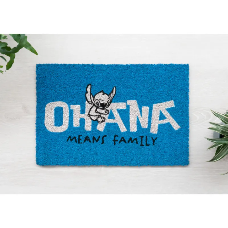 Grupo Erik Películas Y Personajes De Disney ·Lilo Y Stitch|Disney Hogar^Felpudo Lilo y Stitch Disney Ohana Blue