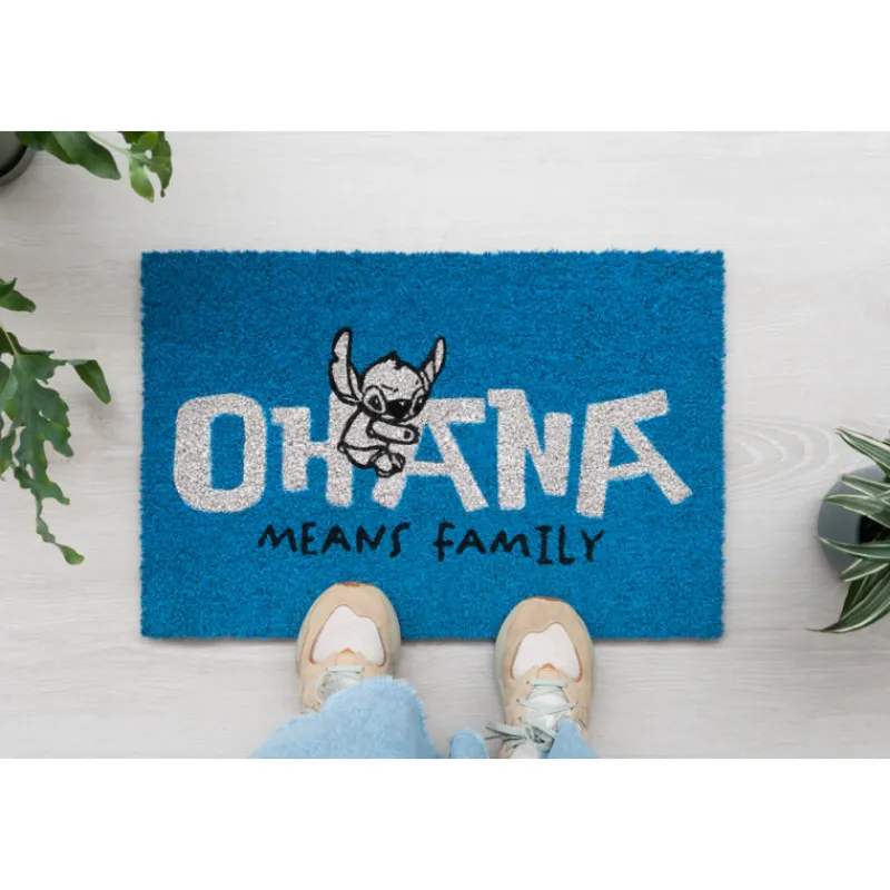 Grupo Erik Películas Y Personajes De Disney ·Lilo Y Stitch|Disney Hogar^Felpudo Lilo y Stitch Disney Ohana Blue