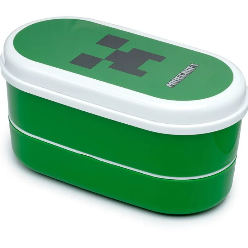 Best Fiambrera con cubiertos Minecraft Creeper Minecraft|Regalos Y Coleccionismo Para Gamers - Cosas De Videojuegos Míticos