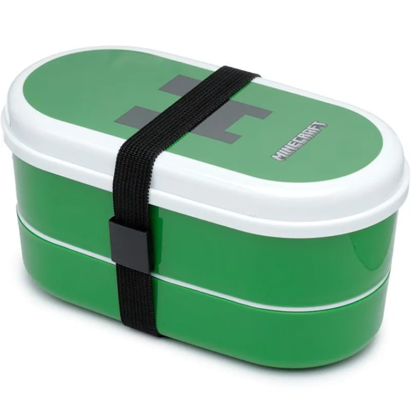 Best Fiambrera con cubiertos Minecraft Creeper Minecraft|Regalos Y Coleccionismo Para Gamers - Cosas De Videojuegos Míticos