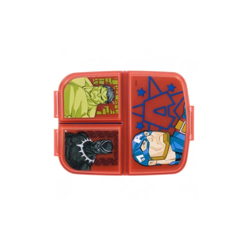 Outlet Fiambrera Sandwichera Avengers Marvel Superhéroes Marvel|Complementos Marvel