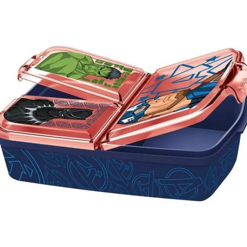 Outlet Fiambrera Sandwichera Avengers Marvel Superhéroes Marvel|Complementos Marvel