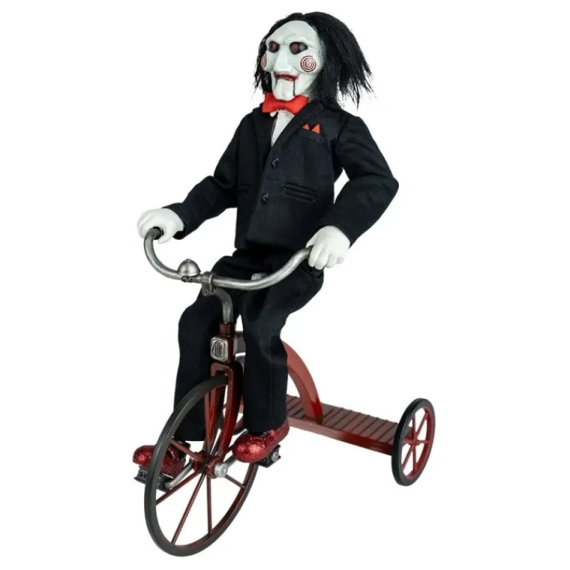 Trick or Treat Studios Coleccionismo De Miedo Y Terror^Figura 1/6 Billy la Marioneta con Triciclo de Saw 18 cm