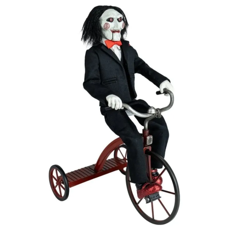 Trick or Treat Studios Coleccionismo De Miedo Y Terror^Figura 1/6 Billy la Marioneta con Triciclo de Saw 18 cm