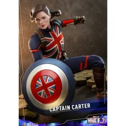 Hot Toys Coleccionismo Marvel^Figura 1/6 Captain Carter 29 Cm What If...?