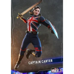 Hot Toys Coleccionismo Marvel^Figura 1/6 Captain Carter 29 Cm What If...?