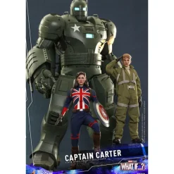 Hot Toys Coleccionismo Marvel^Figura 1/6 Captain Carter 29 Cm What If...?