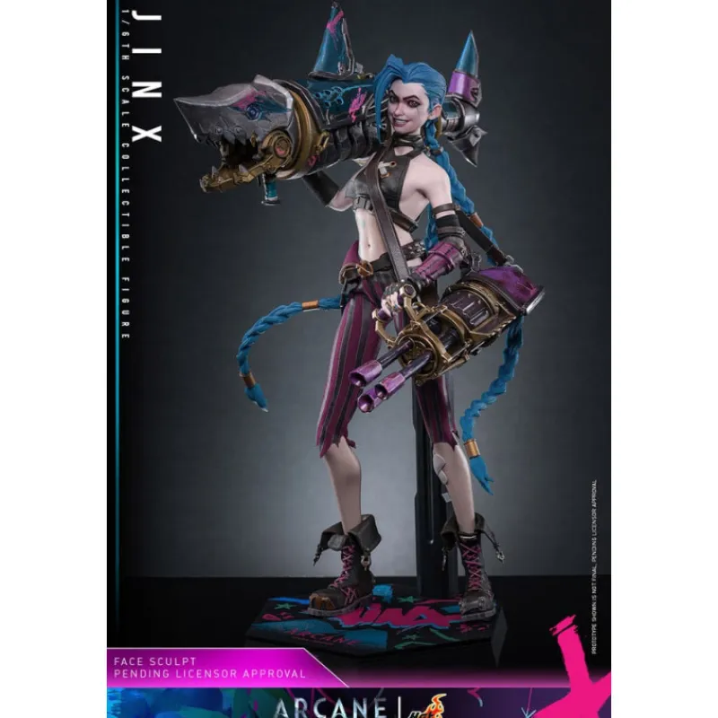 Hot Toys Regalos Y Coleccionismo Para Gamers - Cosas De Videojuegos Míticos^Figura 1:6 Jinx Arcane 27cm