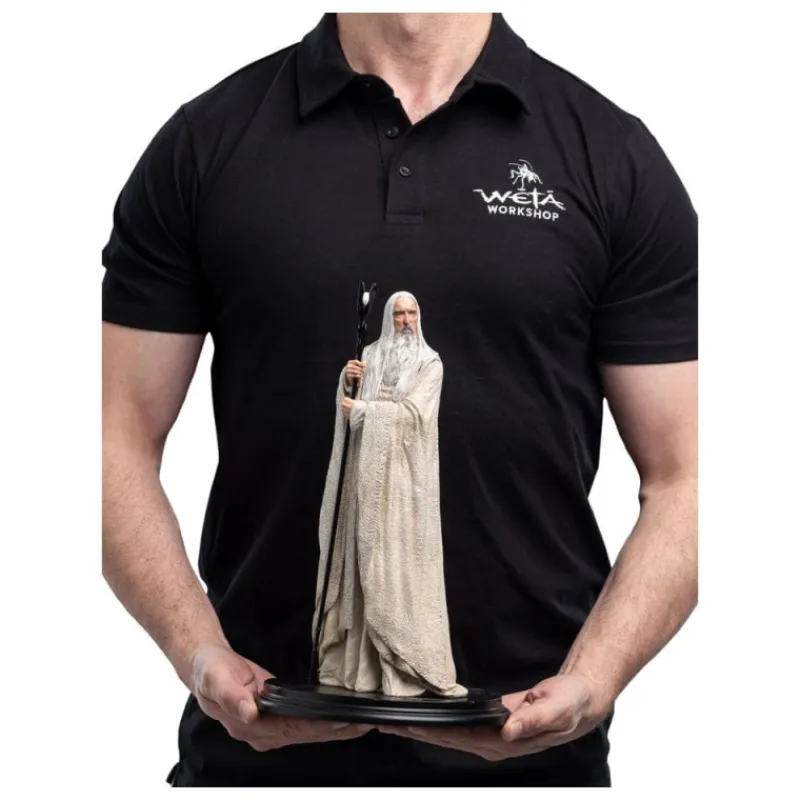 Weta Workshop Figuras El Señor De Los Anillos ^Figura 1/6 Saruman The White Wizard (Classic Series) 33 Cm El Señor De Los Anillos
