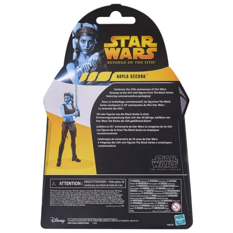 Discount Figura Aayla Secura Star Wars Black Series 20 Aniversario 15 cm Replicas Y Coleccionismo Star Wars