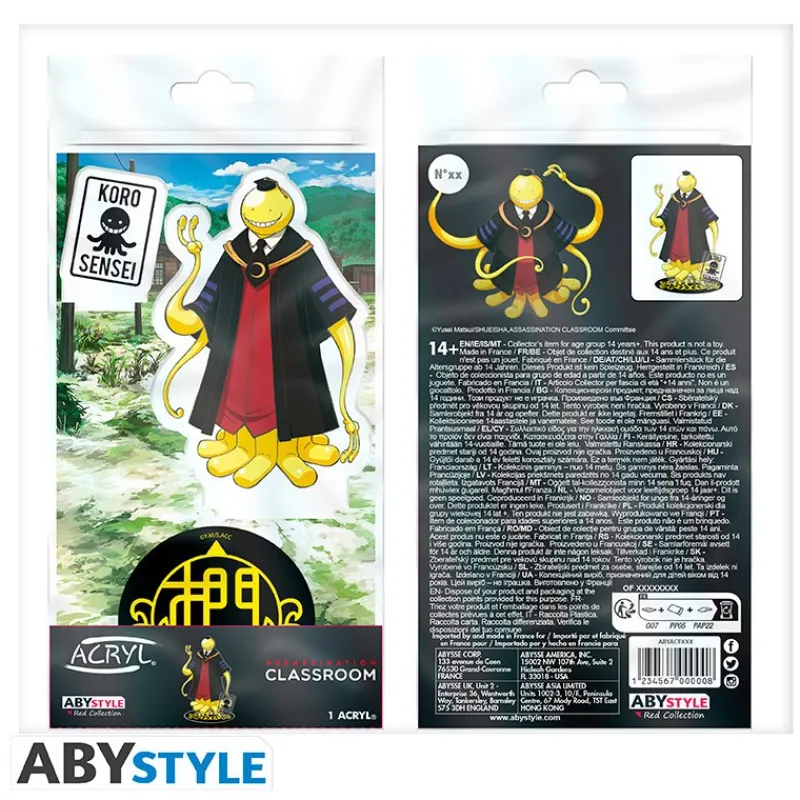 Abystyle Figuras^Figura Acryl® Koro Sensei Amarillo - Assassination Classroom 10 cm