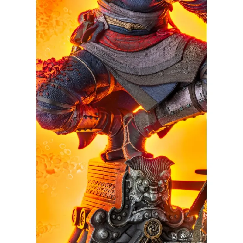 Pure arts Regalos Assassin'S Creed|Regalos Y Coleccionismo Para Gamers - Cosas De Videojuegos Míticos^Figura Animus 1:4 Naoe & Yasuke Assassins Creed Shadows