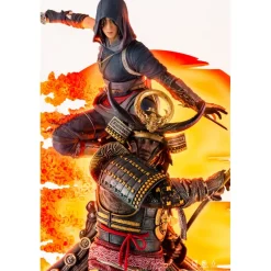 Pure arts Regalos Assassin'S Creed|Regalos Y Coleccionismo Para Gamers - Cosas De Videojuegos Míticos^Figura Animus 1:4 Naoe & Yasuke Assassins Creed Shadows