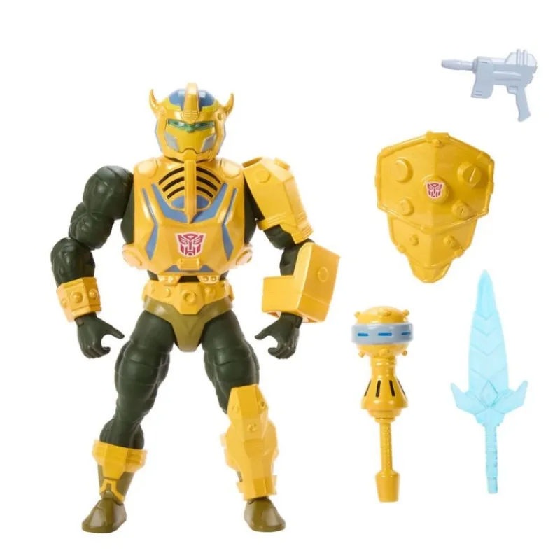 Mattel Masters Of The Universe^Figura Armada Man-At-Arms Bumblebee de 14 cm - Exclusiva Europea