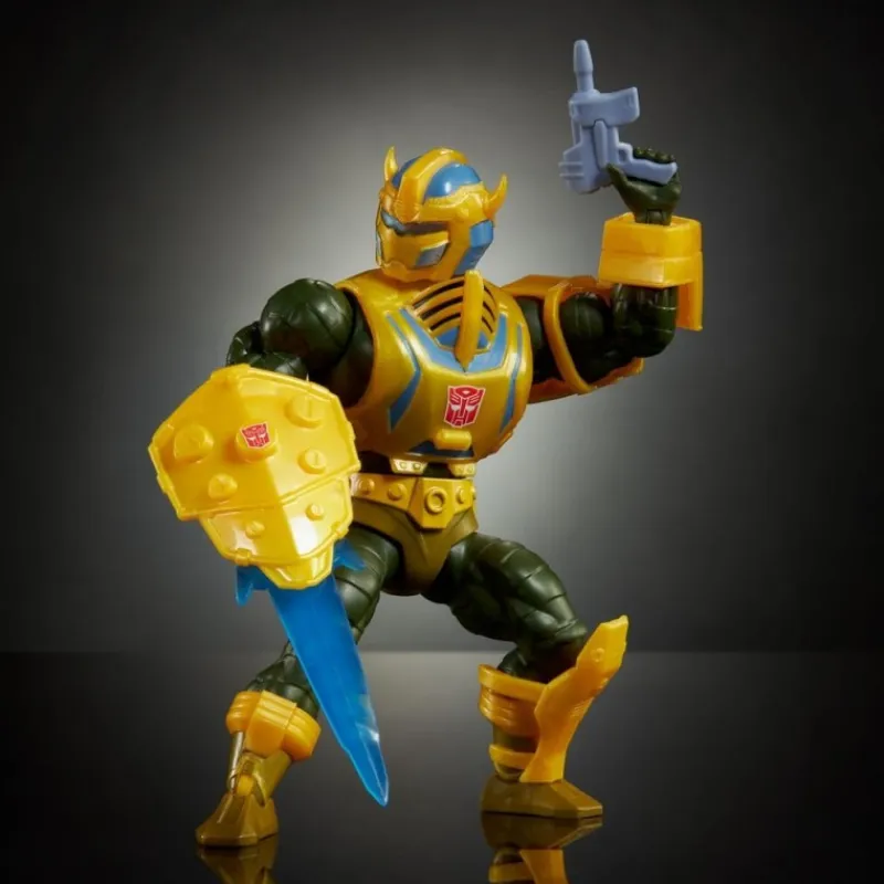 Mattel Masters Of The Universe^Figura Armada Man-At-Arms Bumblebee de 14 cm - Exclusiva Europea