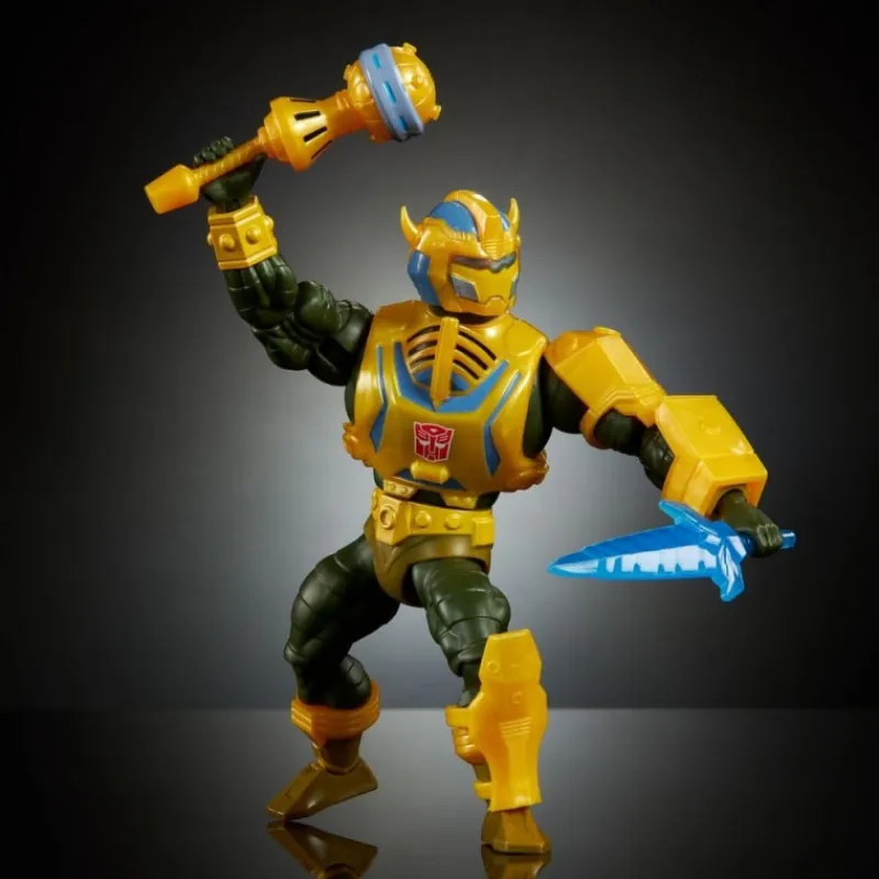 Mattel Masters Of The Universe^Figura Armada Man-At-Arms Bumblebee de 14 cm - Exclusiva Europea