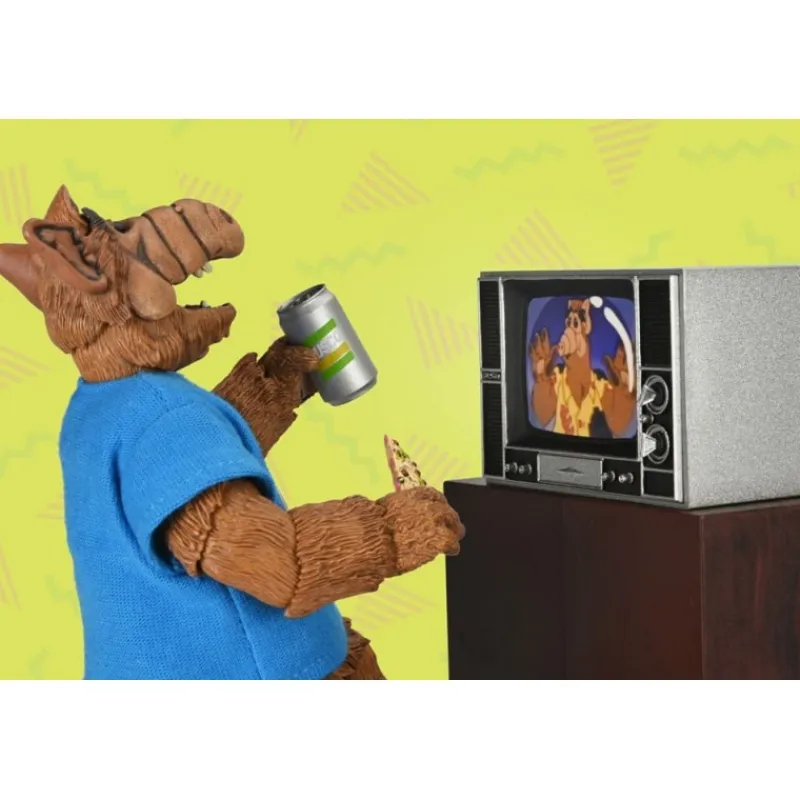 Neca Regalos De Otras Series^Figura Articulada Alf de los 80s de 15 cm por