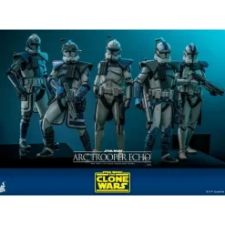 Hot Toys Más Regalos De Star Wars|Replicas Y Coleccionismo Star Wars ^Figura articulada Arc Trooper Echo 30 cm Star Wars