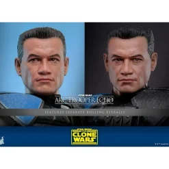 Hot Toys Más Regalos De Star Wars|Replicas Y Coleccionismo Star Wars ^Figura articulada Arc Trooper Echo 30 cm Star Wars