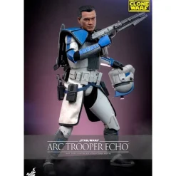 Hot Toys Más Regalos De Star Wars|Replicas Y Coleccionismo Star Wars ^Figura articulada Arc Trooper Echo 30 cm Star Wars