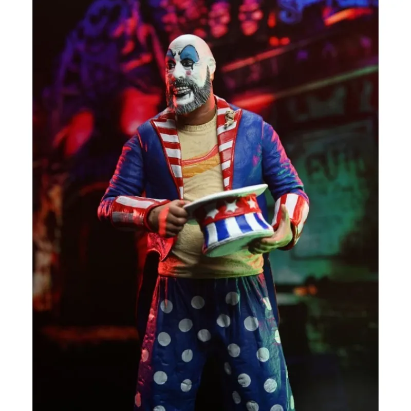 Neca Más Regalos De Cine De Terror |Coleccionismo De Miedo Y Terror^Figura articulada Captain Spaulding 18 cm - Aniversario 20
