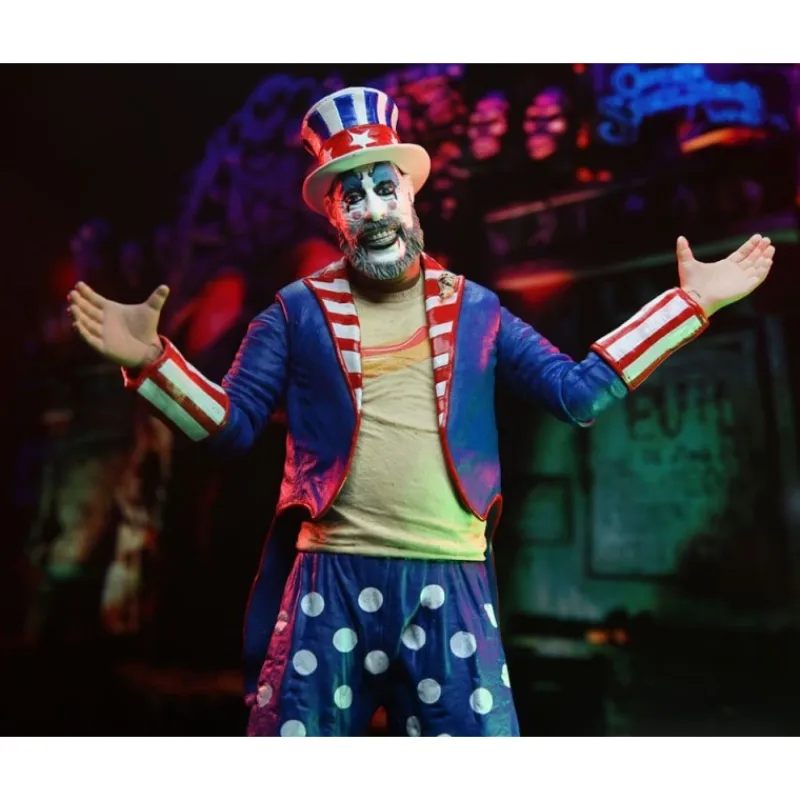 Neca Más Regalos De Cine De Terror |Coleccionismo De Miedo Y Terror^Figura articulada Captain Spaulding 18 cm - Aniversario 20
