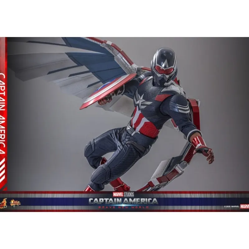 Hot Toys Superhéroes Marvel|Coleccionismo Marvel^Figura Articulada Captain America 30 cm