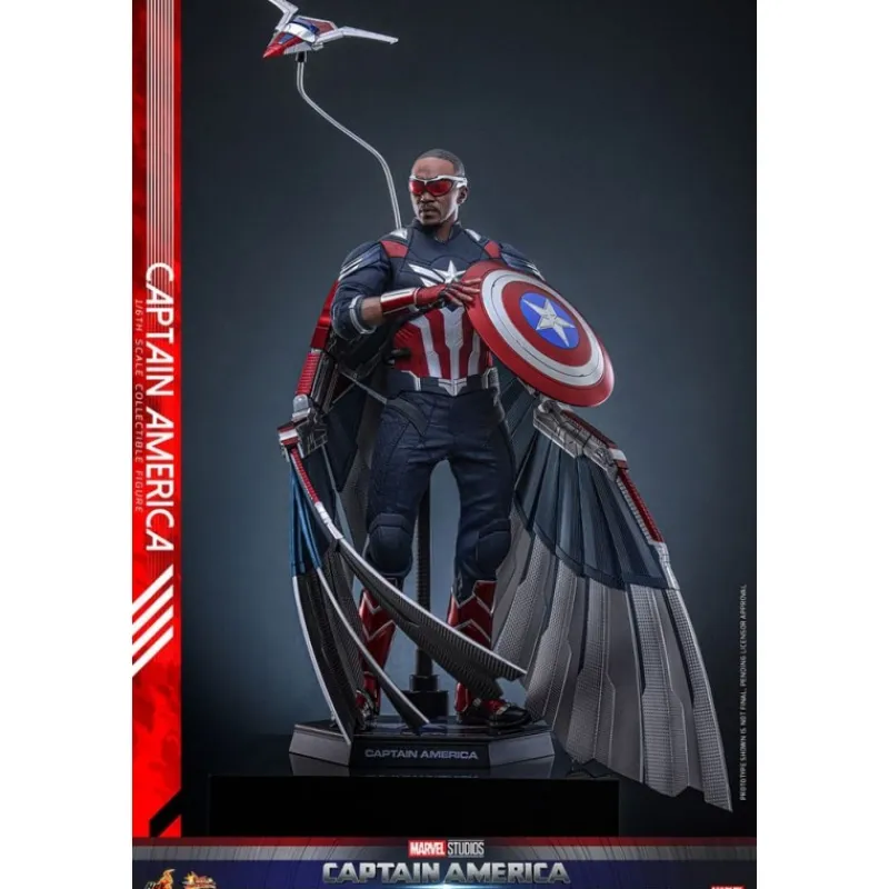 Hot Toys Superhéroes Marvel|Coleccionismo Marvel^Figura Articulada Captain America 30 cm